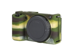 Funda protectora de silicona suave para Sony ZV E10 Camuflaje XIAOMOYU
