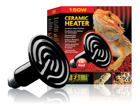 Lámpara de cerámica calefactora para reptiles EXO TERRA,150W