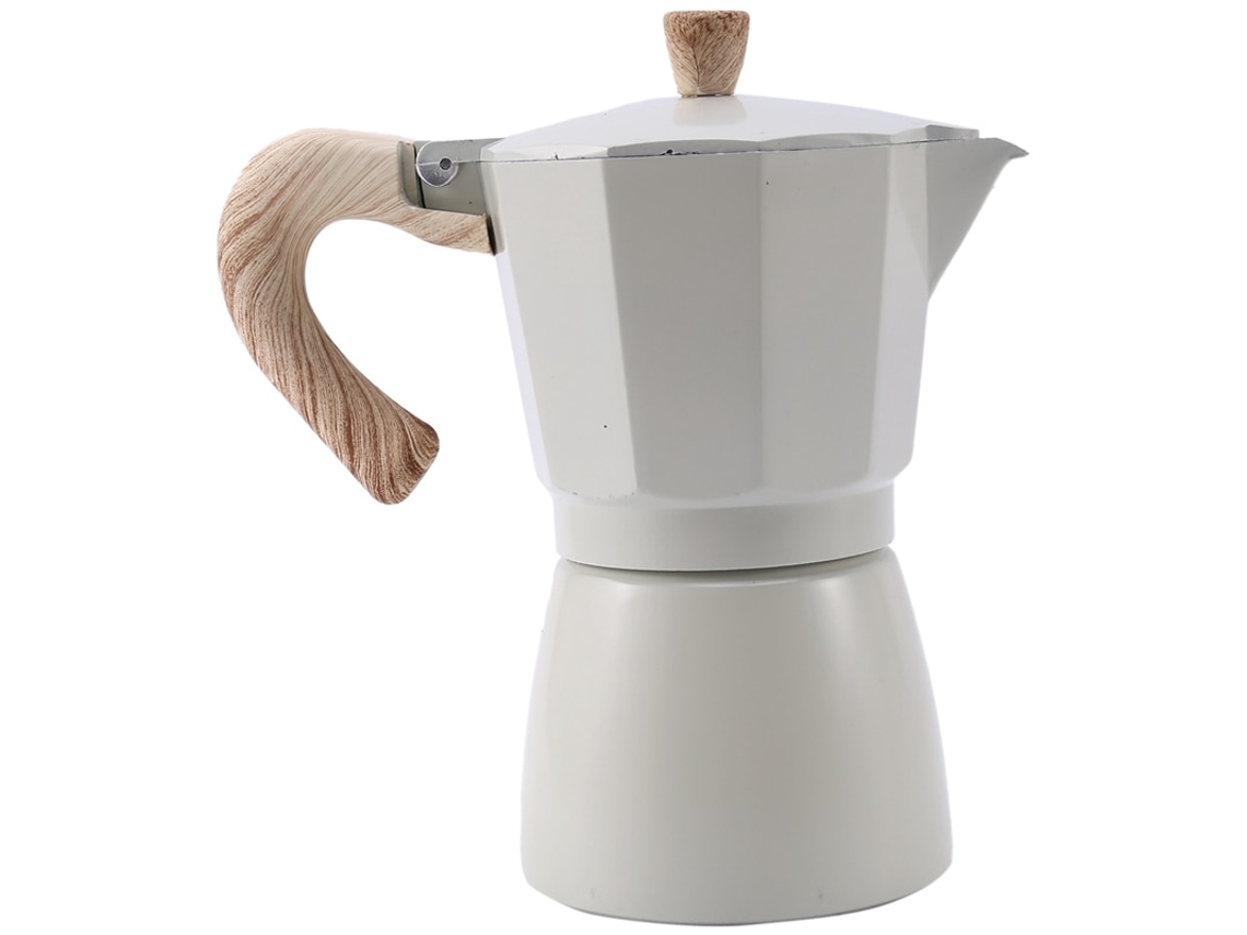 150 ml Latte Mocha Cafetera Italiana Moka Espresso Cafeteira Percolador Pot Stovetop Cafetera Fabricante Blanco | Cafeteras