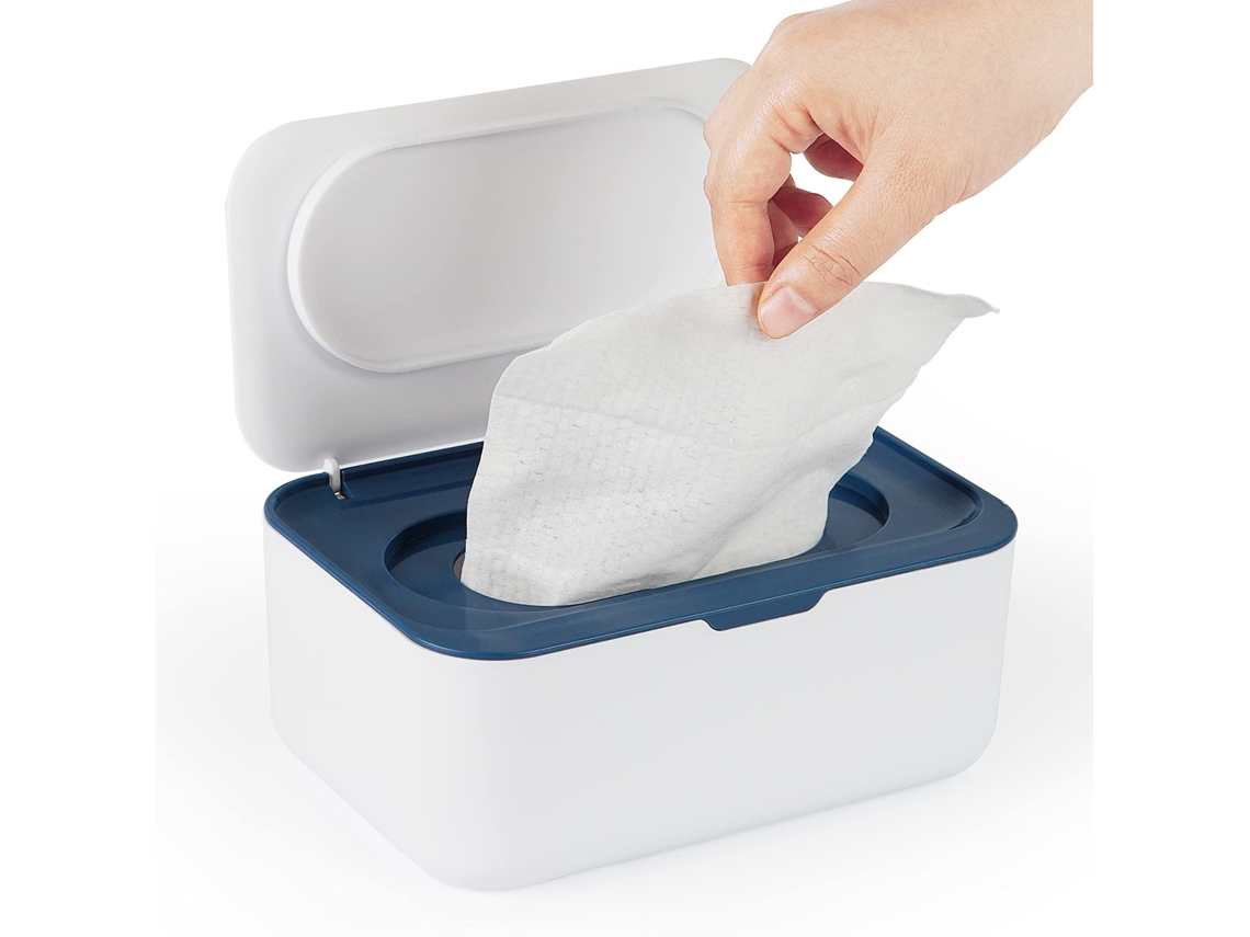 Dispensador de toallitas húmedas PP - Caja de papel higiénico húmedo - Azul