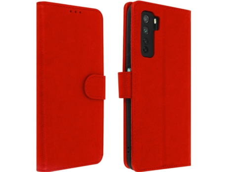 Funda Huawei P40 Lite 5G AVIZAR FOLIO-CHESTER-RD-P40G Rojo