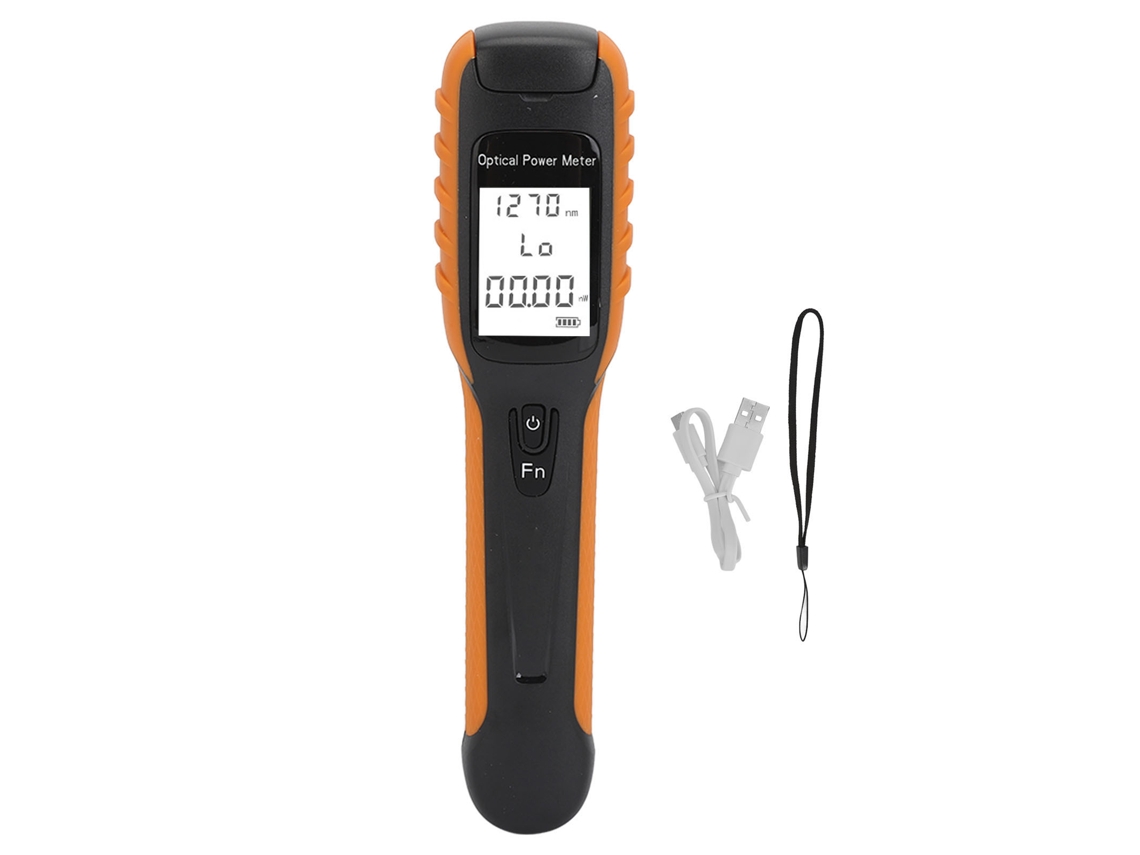 Medidor de potencia de fibra óptica de 70 a +6 dBm con interfaces SC, FC y ST, probador de alta precisión