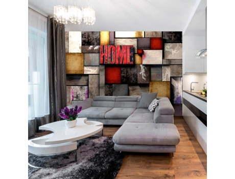 Papel de Pared ARTGEIST Colorful Home (200x140 cm)