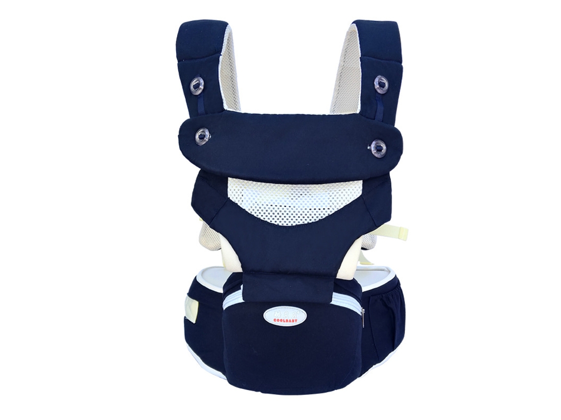 Portabebés de malla transpirable que absorbe la humedad, apto para bebés de 0 a 36 meses, Digitallab (gris)
