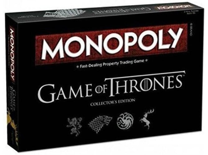 Juego de Tablero Monopoly: Game of Thrones - Collectors Edition (Edad Mínima: 8 - Nivel Dificultad: Bajo - Inglés)