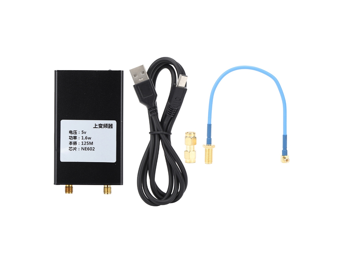 Convertidor Hf 150k-30mhz Con Chip Ne602 Para Receptor Sdr Rtl2383u Con Cable