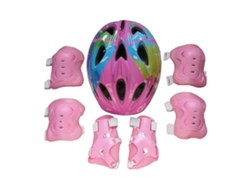 2026-kit De Equipo Protector Deportivo Para Niños: Casco, Rodilleras, Coderas Y Muñequeras