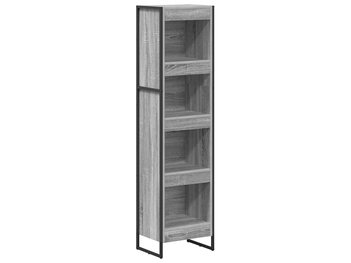 Maison Exclusive - Estantería Para Libros Gris Sonoma 80 X 30 X 155 Cm
