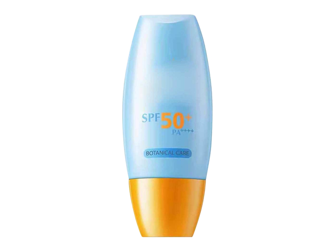 Crema Solar SPF50 con Protección UV Loción 40ml Extractos Vegetales Portátil para Piel Sensible