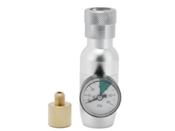 Regulador De Co2 Con Manómetro Para Elaboración Casera De Cerveza Y Accesorios Para Barriles De Refresco Mfl 3/8 Pulg.