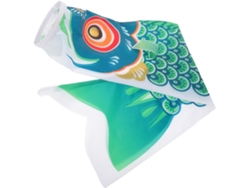 Manga De Viento Japonesa De Tela Verde De 100 Cm, Bandera Para
