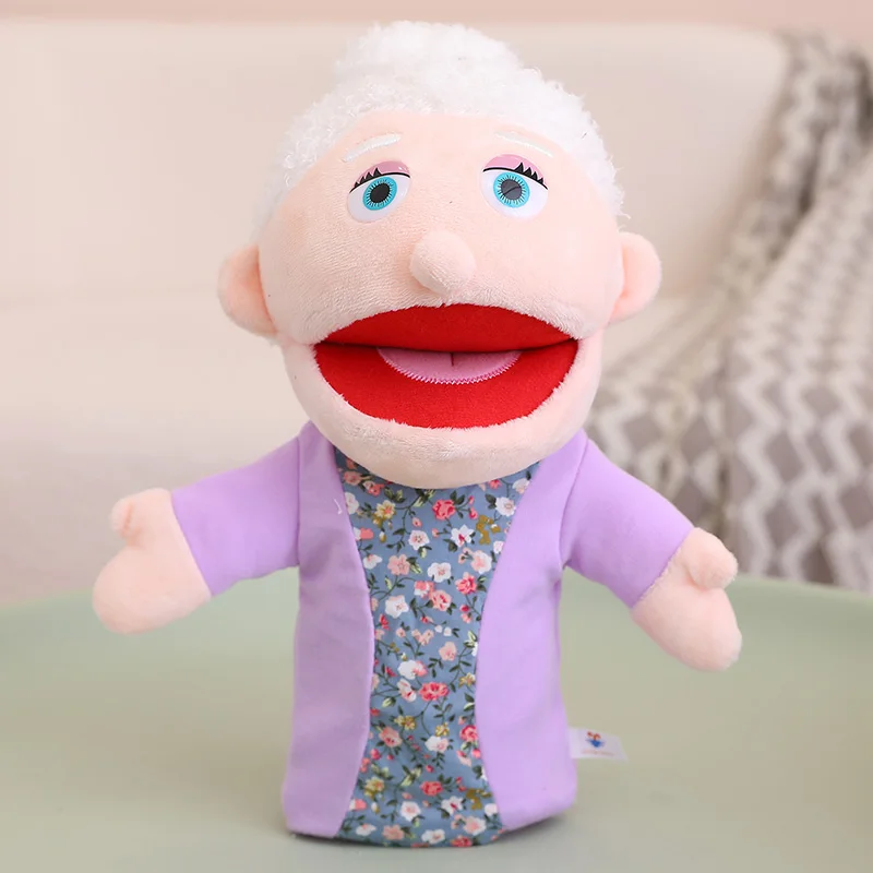 (estilo 3, Aprox. 28-33 Cm) Marioneta De Peluche Para Dedo/mano Para Niños, Juguete Para Juegos Familiares.