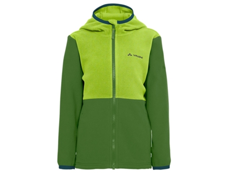 Polares VAUDE Velo De Zíper Completo Júnior Pulex Ii Verde 110-116 cm