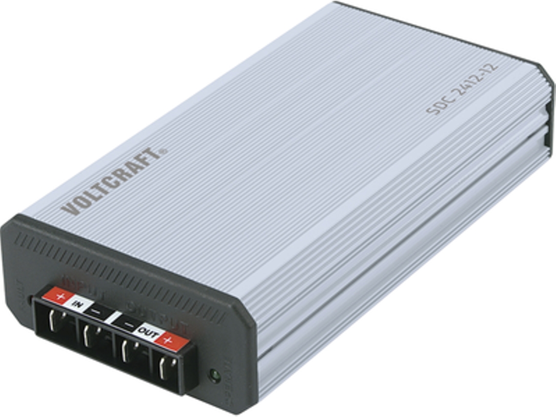 Convertidor de CC conmutado SDC 2412 12, 13,8 V/CC/12 A, 166 W, Voltcraft (SDC 2412 12)