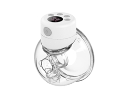 Extractor De Leche Portátil S12, Extractor De Leche Manos Libres Con Pantalla Lcd, 2 Modos Y 9 Niveles Ajustables Para Mayor Comodidad.