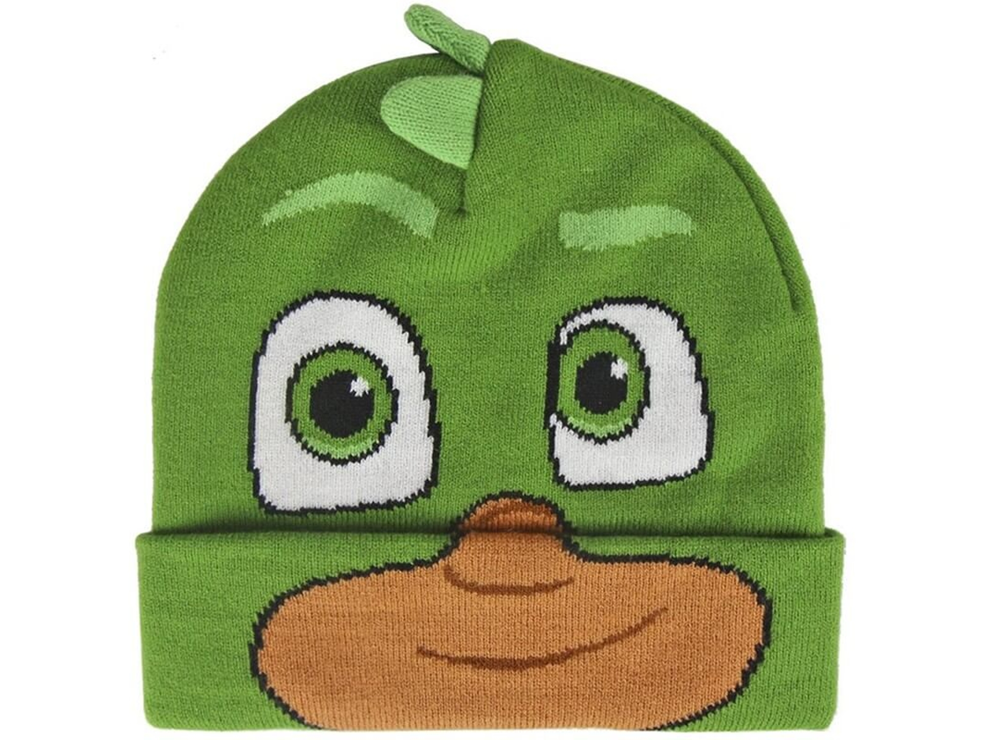 Gorro PJ MASKS con Cresta de Gecko (Verde - 21 x 21 cm)