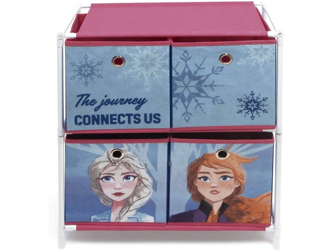 Caja de Almacenamiento FROZEN 66042 Rosa (60 x 53 x 30 cm)