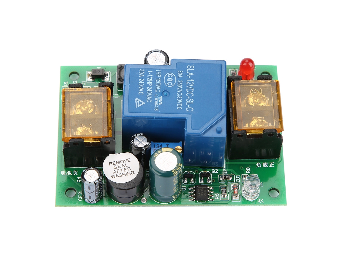 Placa De Protección De Batería Con Alarma 12v 24v 36v 48v Contra Subtensión 30a