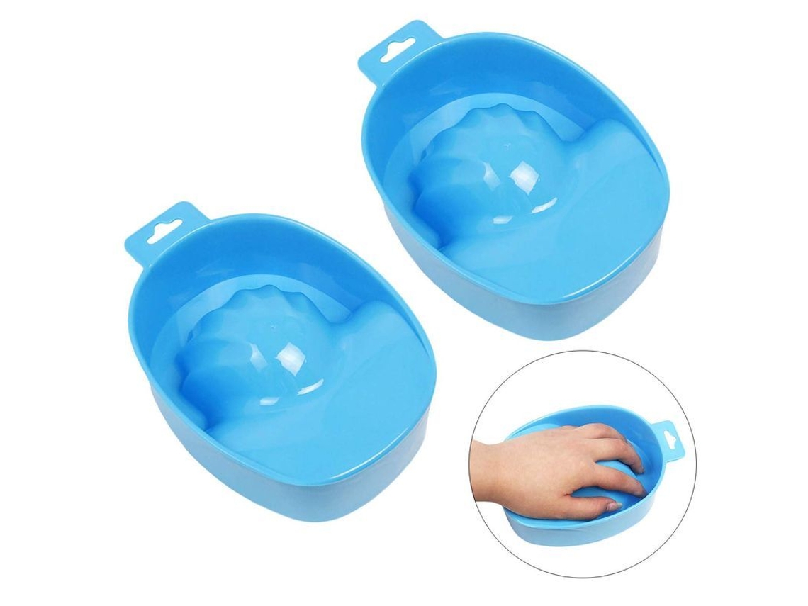2 Vasos Y Cuencos Para Manicura Para Retirar El Esmalte De Uñas, Tratamientos De Spa, Herramientas Profesionales Para Uñas.