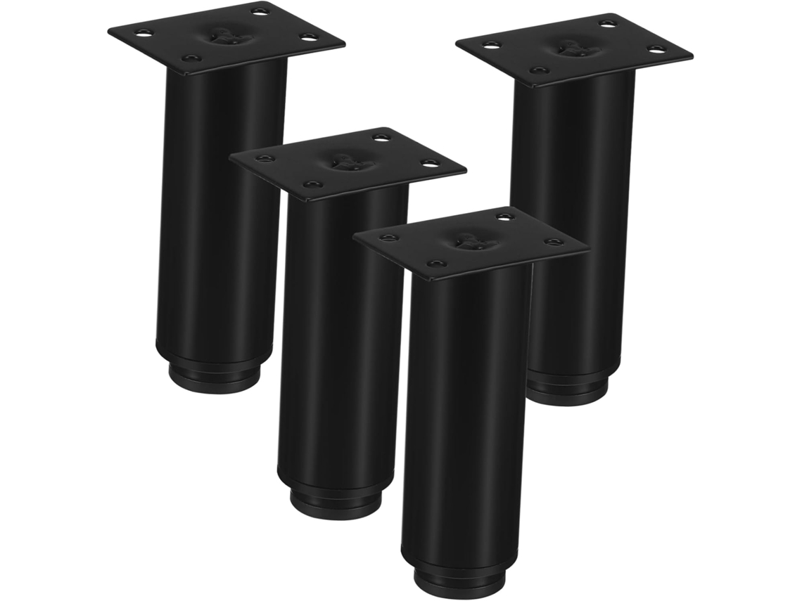 Juego De 4 Patas Ajustables Para Muebles De 10 Pulgadas, Fácil Instalación, Antideslizantes.