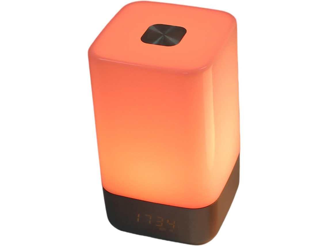 Luz Solar Simulada En Lámpara De Alarma Con Reloj De Alarma Multifunción Soft