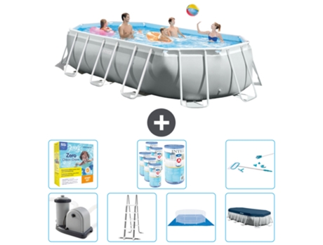 Piscina Tubular INTEX 26796GN-CB52 (13365 L - 274x122cm)