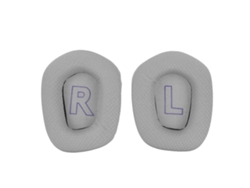Almofadas De Ouvido Profissionais Isolantes Para Headset G733, Mesh Respirável E Macia, Cinza