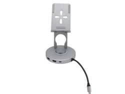 Estación De Acoplamiento 10 En 1 Usb C Hub Stand Con Rotación De 360 Grados