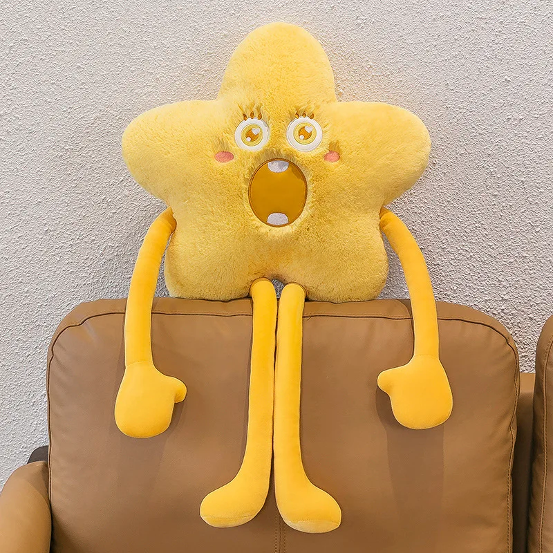 (amarillo, 80 Cm) Almohada De Peluche De Monstruo Famoso Para Adultos, Cojín Para Sofá, Almohada Decorativa