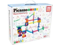 Conjunto de Bloques de Construcción PICASSO TILE 71 Piezas (Edad Mínima Recomendada: 3 Años)