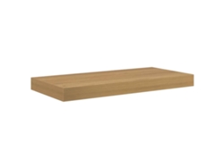 Estante de pared de castaño en madera procesada MAISON EXCLUSIVE (50x23x4 cm)