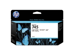 Cartucho de Tinta Original HP 745 F9J98A Negro  para DesignJet Z2600 PostScript, Z5600 PostScript