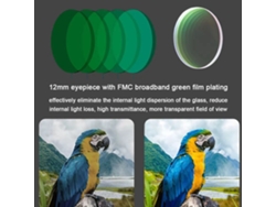 Monocular Compacto 8*20 Portátil Para Observar Aves, Pesca, Viajes Y Turismo