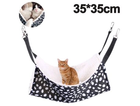 Rede Suspensa Para Gatos Gaiola Para Animais De Estimação Rede Ajustável Cama Para Gatos Conforto Lateral ELKUAIE