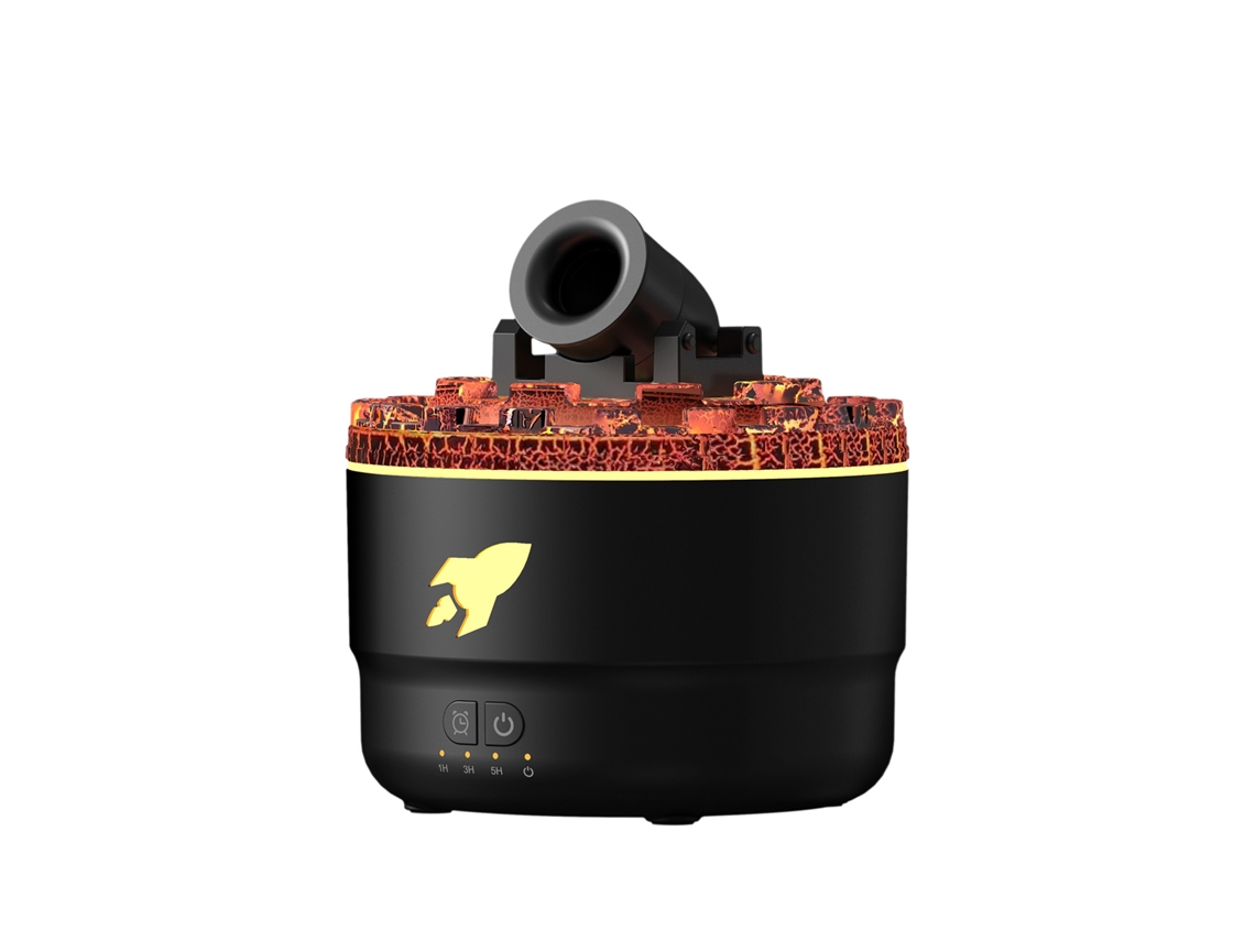 Humidificador compacto MDUG con atomizador aromático, aroma a grieta volcánica, ideal para uso doméstico