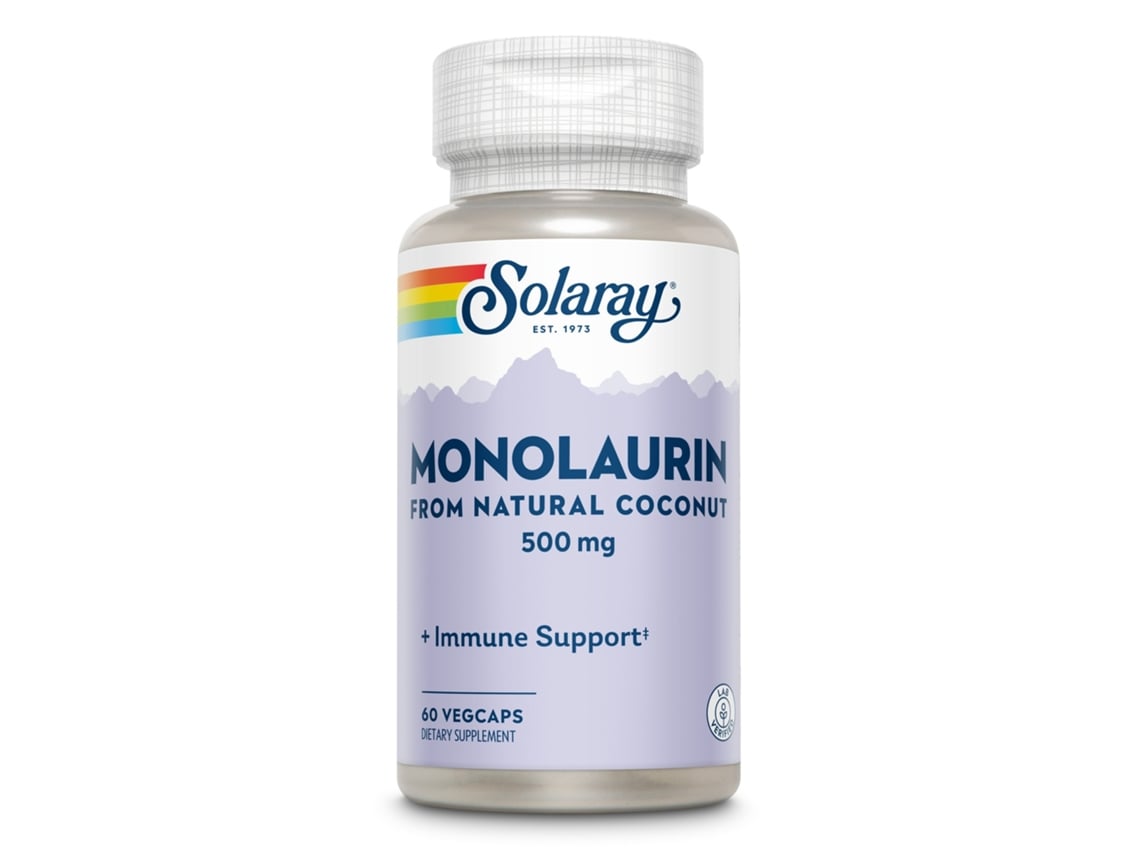 Monolaurin 500mg Solaray 60