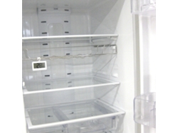 Termómetro digital LCD para frigorífico/congelador con alerta de hielo y función magnética.