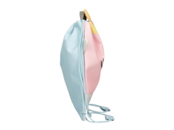 Bolsa para snacks Happy Pets de poliéster rosa con forma de rollo