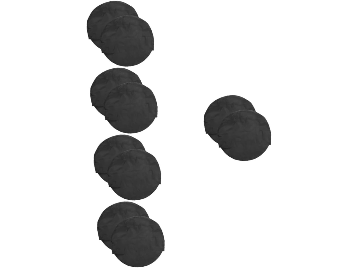 Juego De 5 Fundas Protectoras Contra La Suciedad Para Ruedas De Remolque Y Camping (2 *