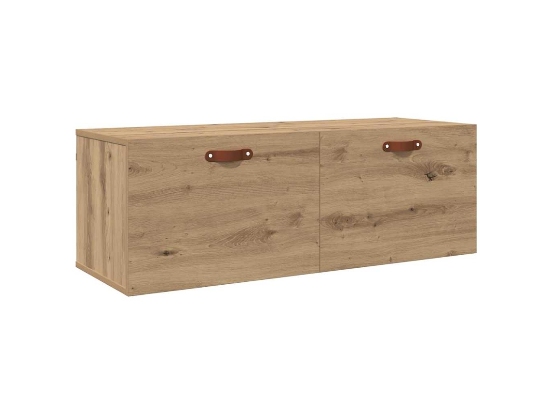 Maison Exclusive - Armario De Pared Roble Artesanal 100 X 36,5 X 35 Cm