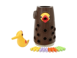Juguete Educativo Magnético Con Forma De Pájaro Carpintero Para La Coordinación Y Concentración De Los Niños.
