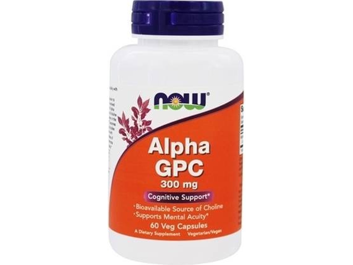 Complemento Alimentar NOW Alpha (60 cápsulas vegetais)