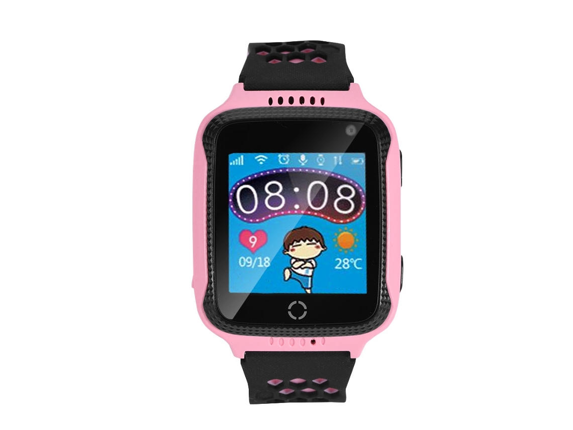 Reloj Inteligente Para Niños Con Gps, Cámara Y Función De Teléfono Celular (rosa)
