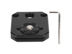 Placa de montaje para estabilizador, adaptador de montaje lateral y micrófono, compatible con Ronin 2s.
