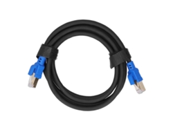 Cabo Ethernet Cat8 40gbps 2000mhz Rj45 Dourado Cabo De Rede Para Rotores Adaptadores 1.5m