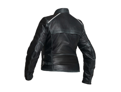 Chaqueta de Mujer HALVARSSONS Cuero Nyvall Piel Negro (46)