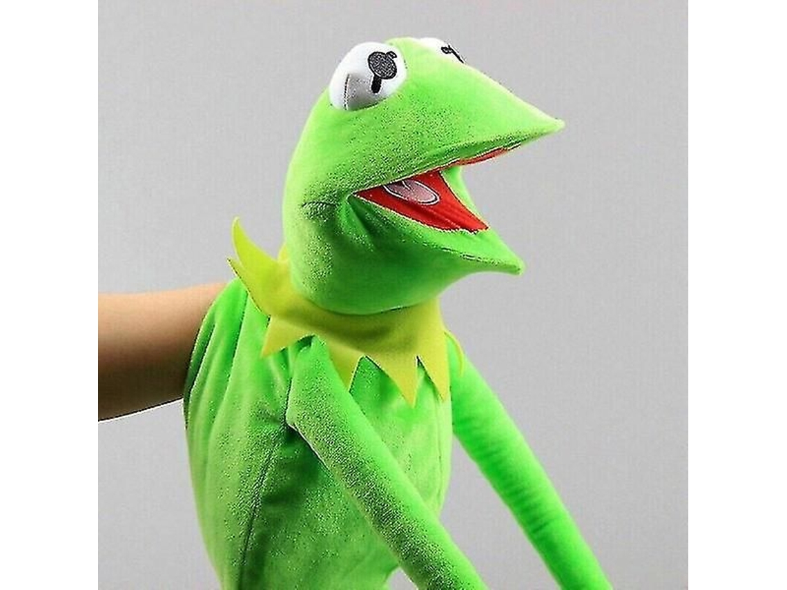 Marioneta De Mano De La Rana Gustavo De 70 Cm, Cuerpo Completo, Juguete De Peluche, Accesorio - Ynpkk