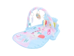 Piano de juguete para bebés con colchoneta de gimnasia y almohadillas para patear, juego de patadas y aprendizaje.