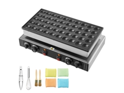 Mini máquina para hacer panqueques holandesa de 43 mm de diámetro y 1700 W Dorayaki. 50 piezas Succebuy