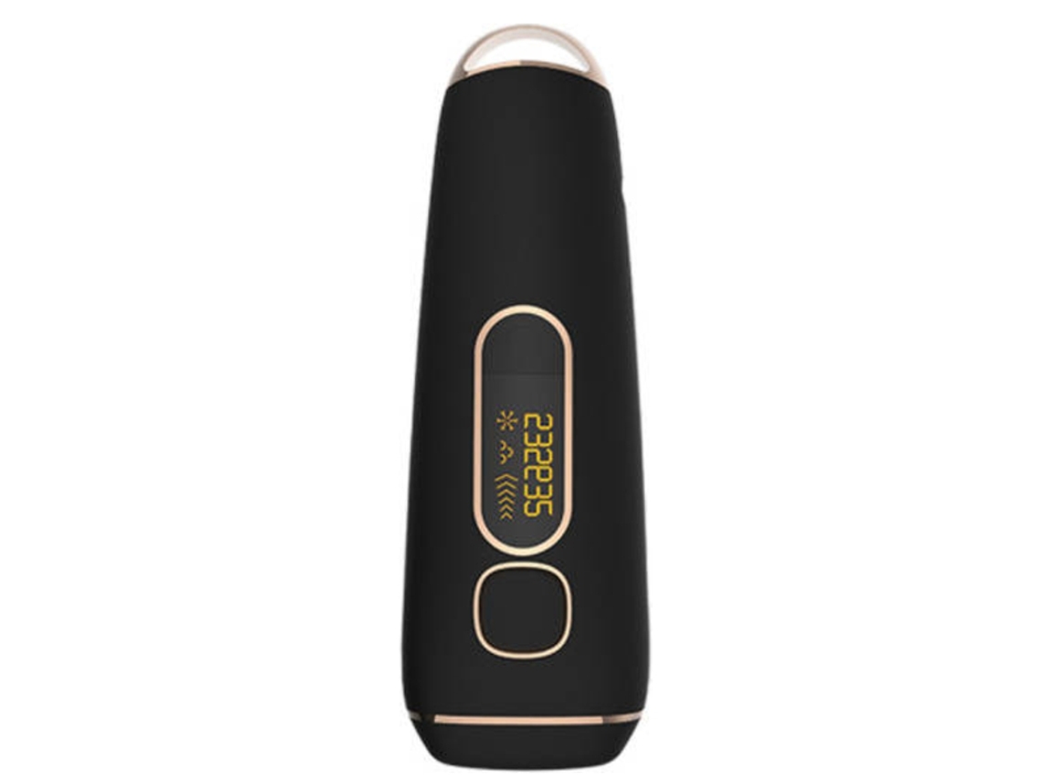Depiladora de luz pulsada IPL, 999999 destellos, con 2 modos de depilación, 5 niveles de energía y pantalla LCD Yizhood (le Noir)